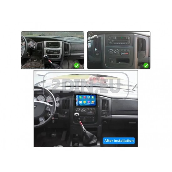 DODGE RAM 1500,2500,3500 - 9" МУЛТИМЕДИЯ / Навигация android 16